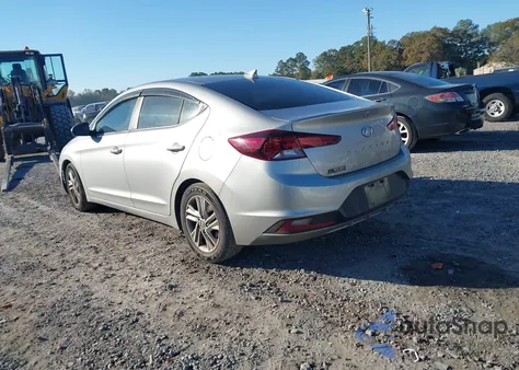 2020 Hyundai Elantra Sel z USA, uszkodzony, nr VIN 5NPD84LF1LH598205